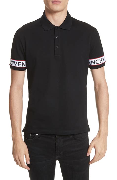 givenchy mens shirt logo polo|Givenchy coat men's.